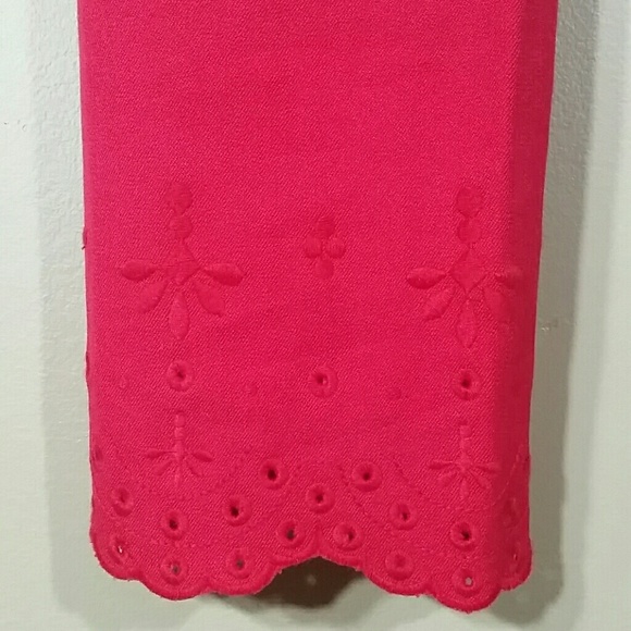 GAP coral skinny ankle pants with details - Picture 5 of 7